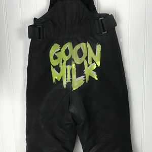 Cat & Jack Bib Ski Snow Pants Size 2T Black